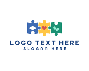 Toy - Nursery Puzzle Toy logo design