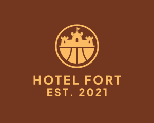 Castle Fort Turret logo design