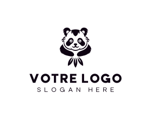 Bear - Panda Animal Conservation logo design