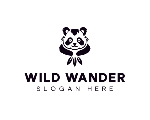 Panda Animal Conservation logo design