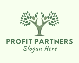 Environmental Charity Tree  logo design