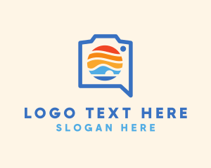 Blog - Landscape Photography Camera logo design