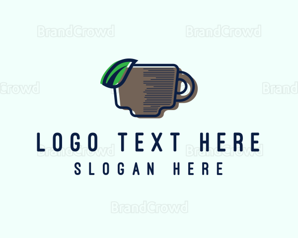 Organic Tea Cup Logo