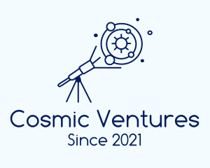 Space - Planetarium Space Observatory logo design