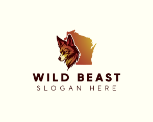 Wisconsin Wild Coyote logo design