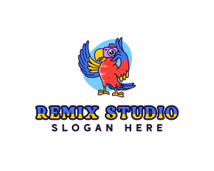 Parrot Photography Studio logo design