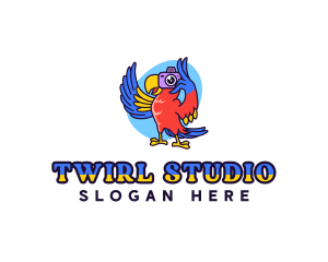 Parrot Photography Studio logo design