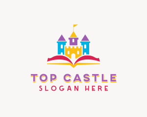 Castle Kindergarten Daycare logo design