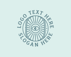 Eye - Cosmic Fortune Teller Eye logo design