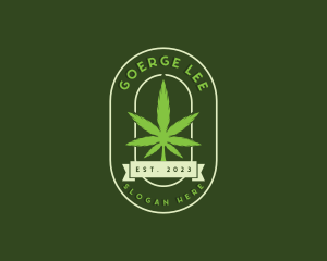 Leaf - Cannabis CBD Leaf logo design
