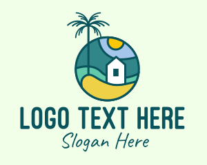 Tropical Beach House Logo