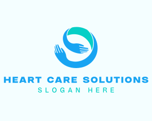 Hug Hands Charity logo design