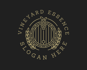 Grape Winery Liquor logo design