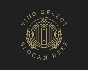 Sommelier - Grape Winery Liquor logo design
