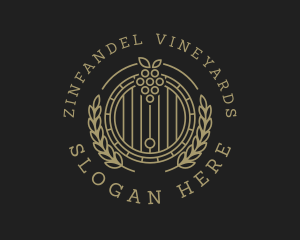 Grape Winery Liquor logo design