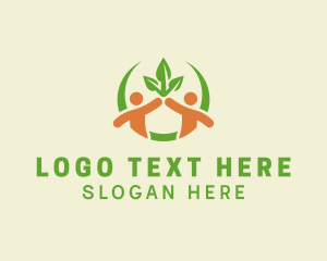 Leaf - People Plant Community logo design