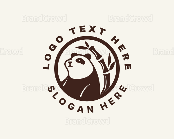 Bamboo Panda Zoo Logo