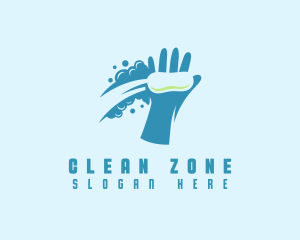 Sanitary - Housekeeping Sanitary Hand Cleaning logo design