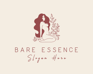 Naked - Naked Vine Woman logo design