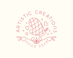 Pastry Baking Mitt Logo