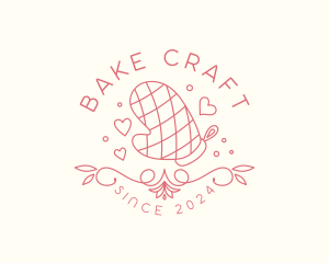 Pastry Baking Mitt logo design