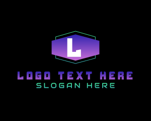 Internet - Gamer Futuristic Software logo design