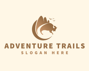 Buffalo Hills Adventure logo design