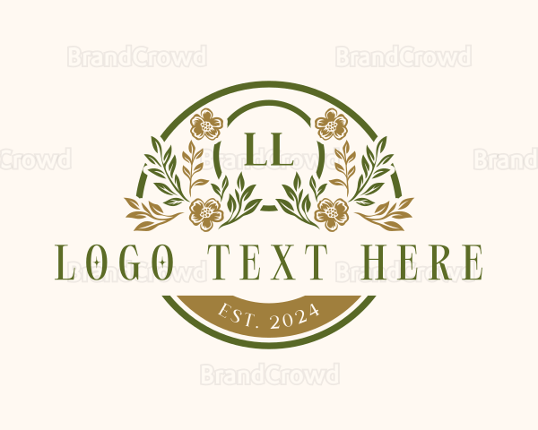 Beauty Floral Ornament Logo