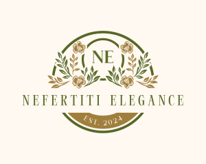 Beauty Floral Ornament logo design