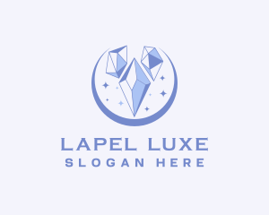 Luxe Jewelry Crystal  logo design