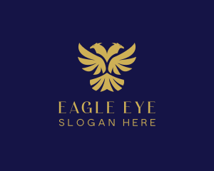 Double Headed Eagle  logo design