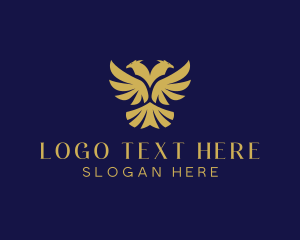 Eagle - Double Headed Eagle logo design