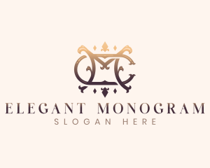 Monogram - Elegant Monogram C & M logo design