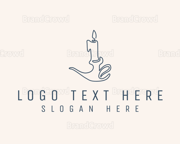 Scented Candle Light Logo