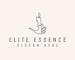 Scented Candle Light  Logo