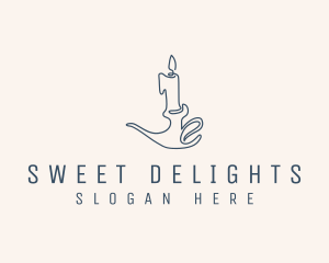 Scented Candle Light  Logo