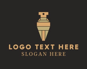 Fragnant - Geometric Cologne Scent Bottle logo design