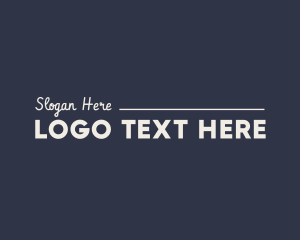 Signature - Generic Simple Business logo design