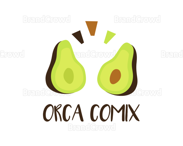 Organic Avocado Halves Logo