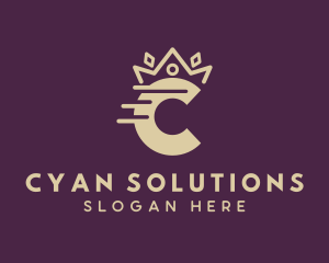 Crown Logistics Letter C logo design