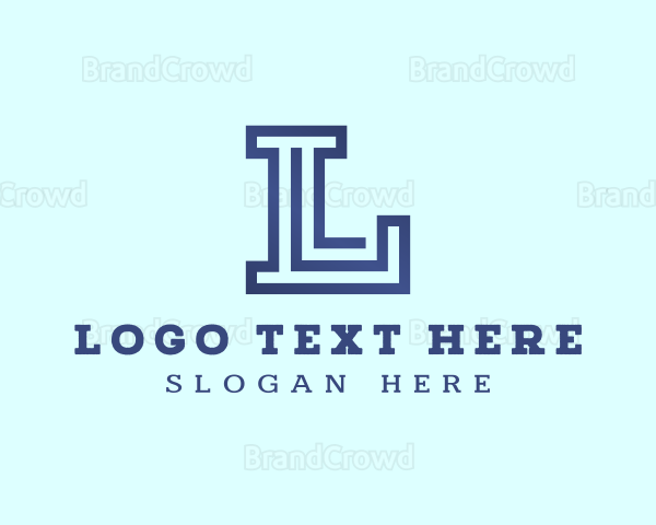 Startup Modern Letter L Logo