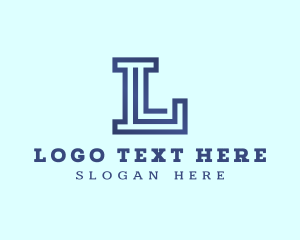 Geometric - Startup Modern Letter L logo design