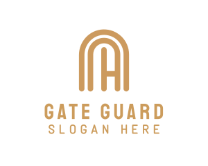 Gate - Gate Capsule Arch logo design