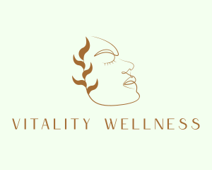 Nature Wellness Spa logo design