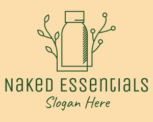 Organic Essential Oil logo design