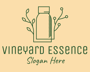 Organic Essential Oil logo design