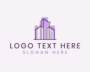 Building - Builder Architecture Draftsman logo design