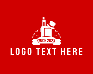 Ecigarette - Vape Hat Banner logo design
