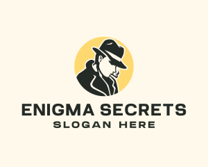 Male Detective Investigator logo design