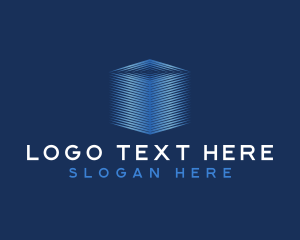 Coding - Cube Box Technology logo design